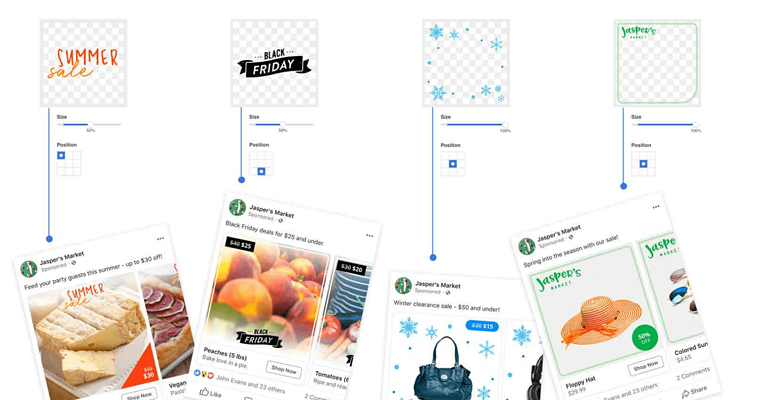 Facebook Rolls Out New Overlays for Product Ads, Holiday Templates, More