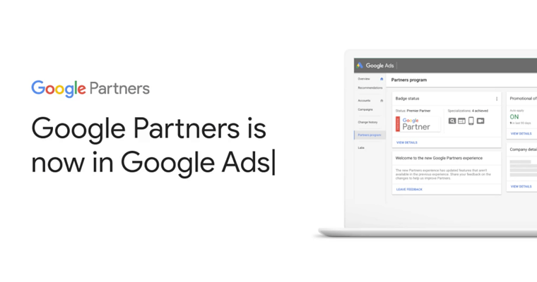 Google Partners Features Have Been Moved to Google Ads