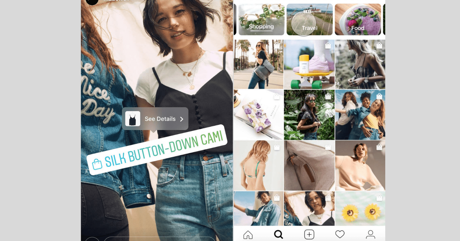 Instagram Introduces Shopping in Stories, New Shopping Section in Explore