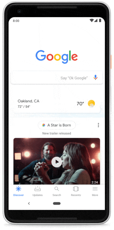 Google Feed, Now &#8216;Google Discover,&#8217; is Getting a New Look and New Features