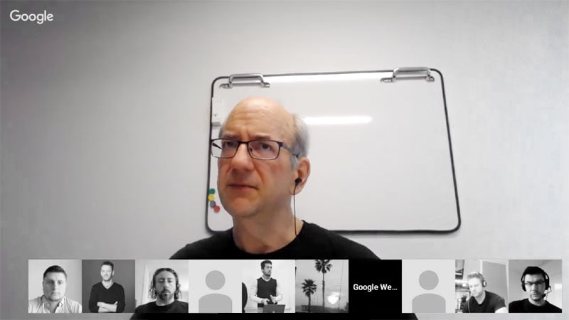 Screenshot of Google's John Mueller discussing how to improve a site that doesn't rank well.