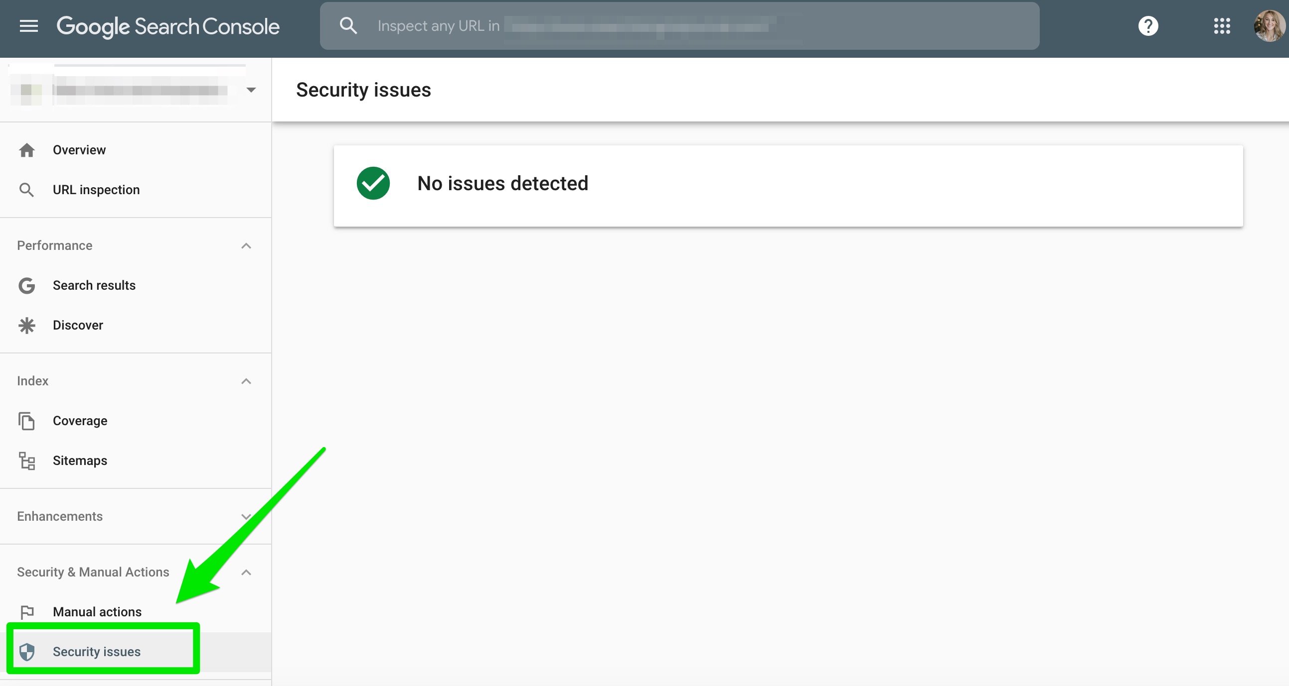 security issues google search console
