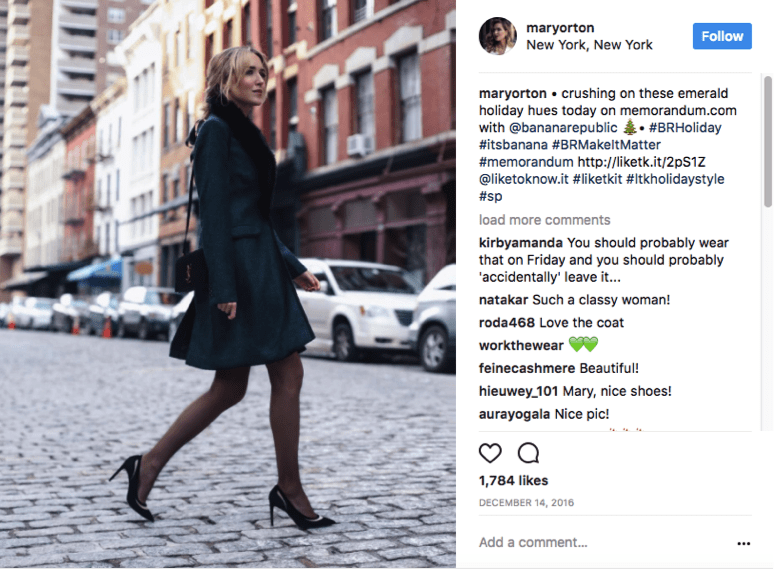 Banana Republic - Influencer Marketing