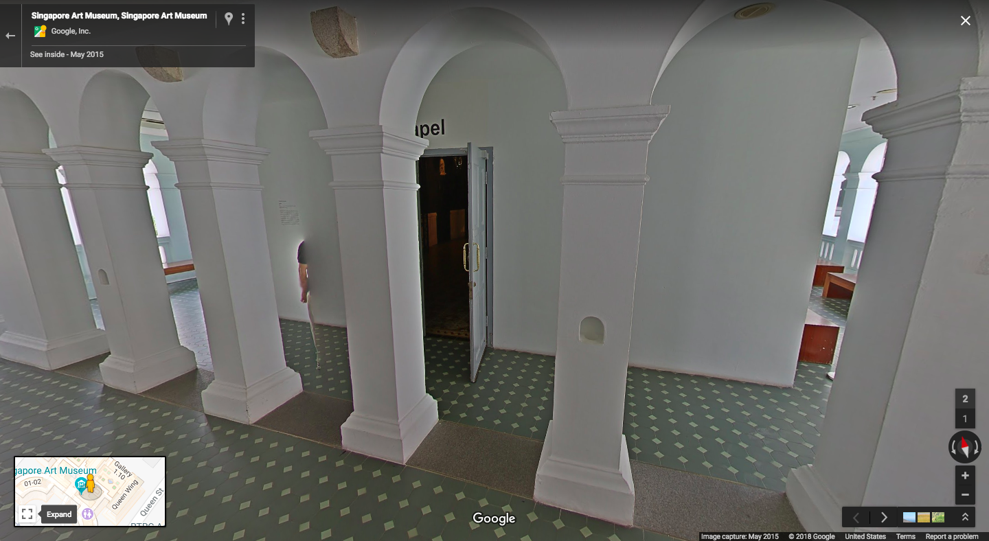 The backrooms on Google maps?