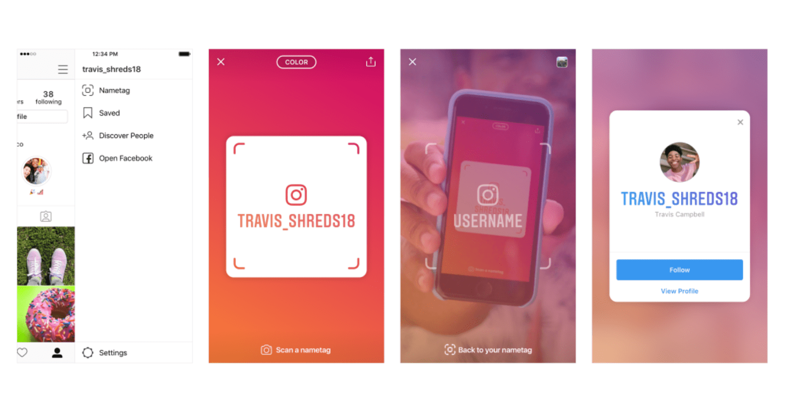 Instagram Launches Snapchat-style QR Nametags