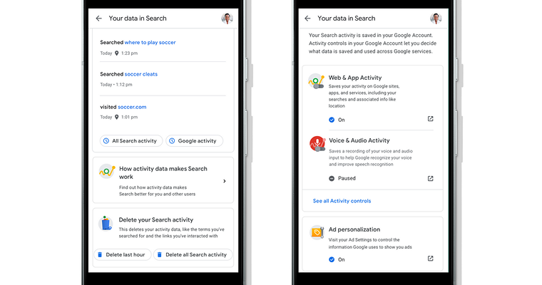 Google Makes it Easier for Users to Delete Search History