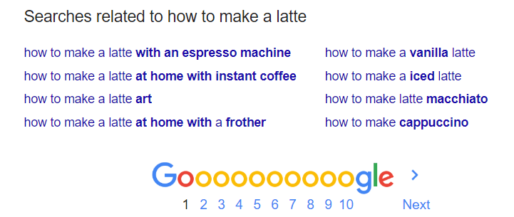 Searches related to how to make a latte