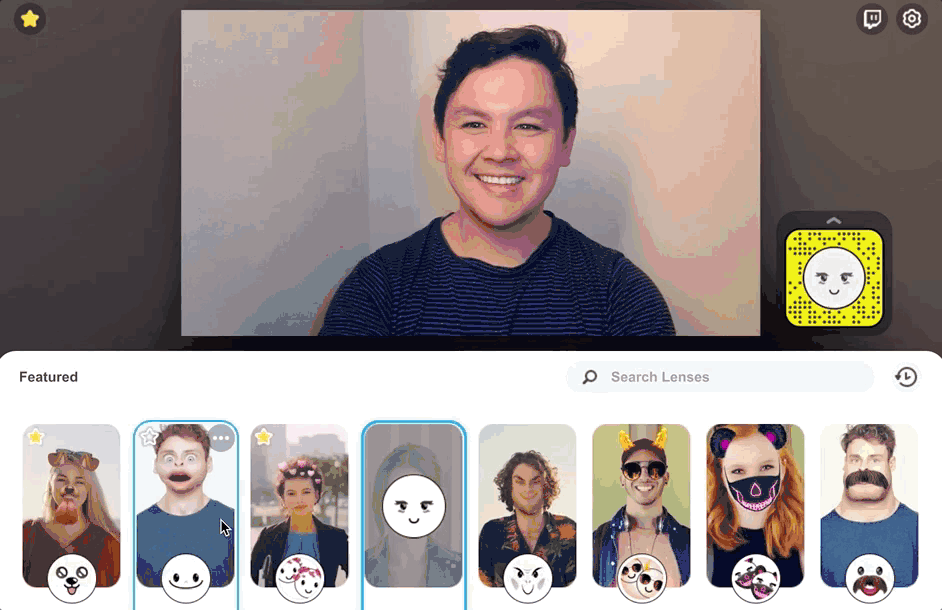 Snapchat Launches a Desktop App for Adding Filters to Streaming Videos