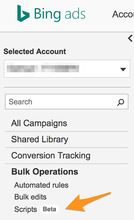A Bing Ads Script for Checking Account Quality Score