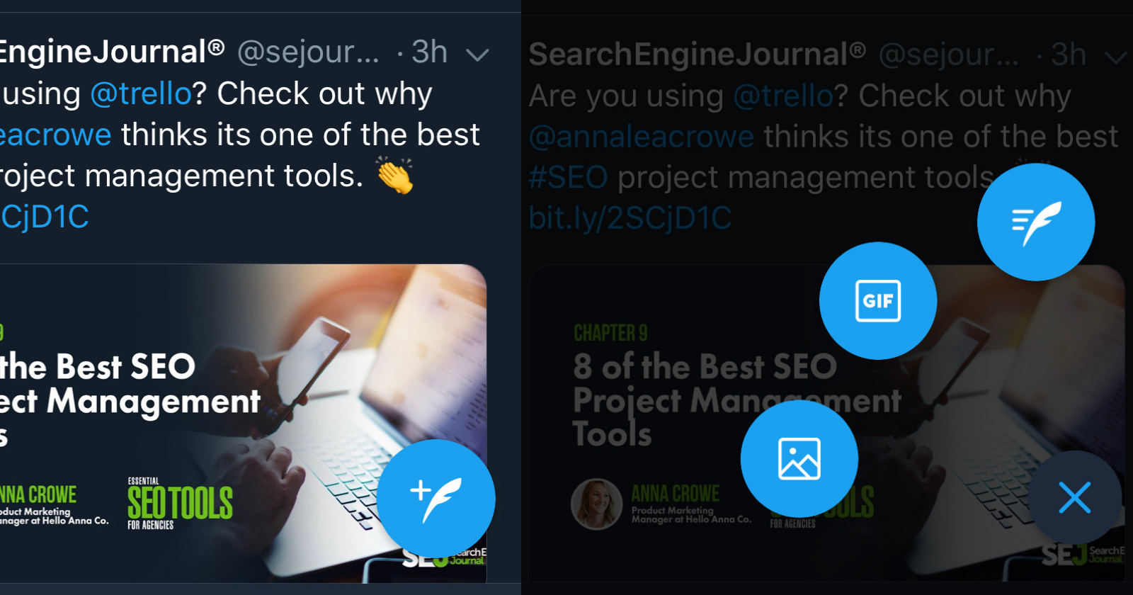 Twitter Redesigns iOS App for One-Handed Scrolling