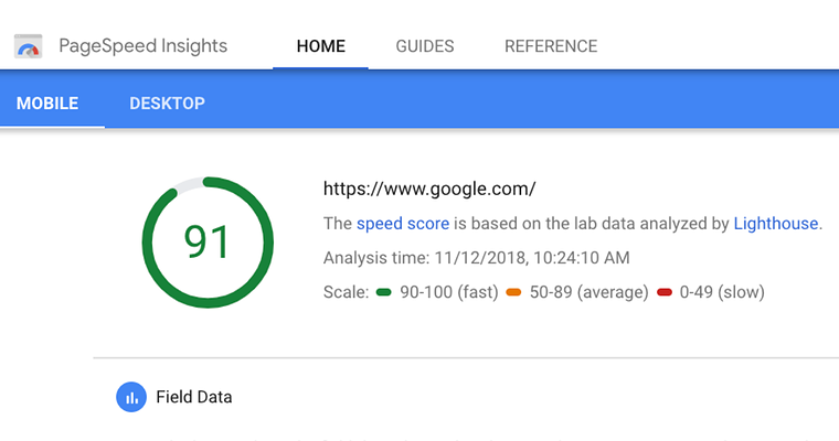 Google PageSpeed Insights Offers New Performance Metrics Analyzed by Lighthouse