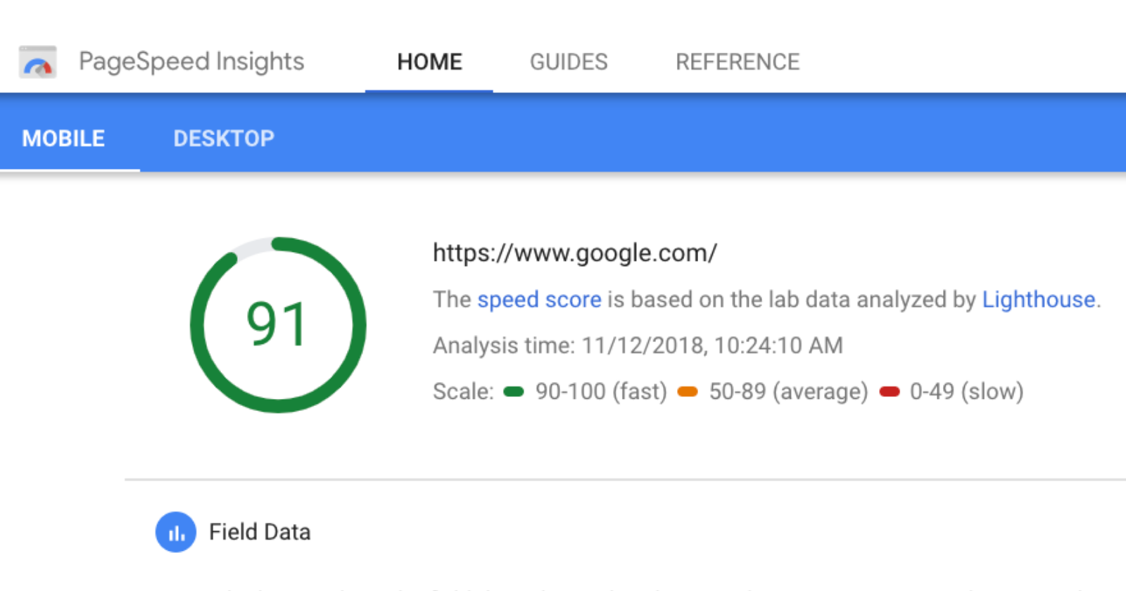 Google PageSpeed Insights Offers New Performance Metrics Analyzed by Lighthouse