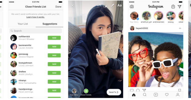 Instagram Lets Users Share Stories With a Select Audience