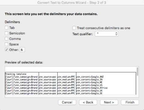 Convert Text to Columns in Excel | SEJ