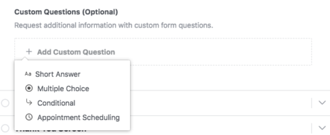 Facebook Lead Gen Ads - Custom Questions