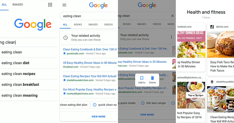 Google Lets Users Continue Previous Searches With New Activity Cards