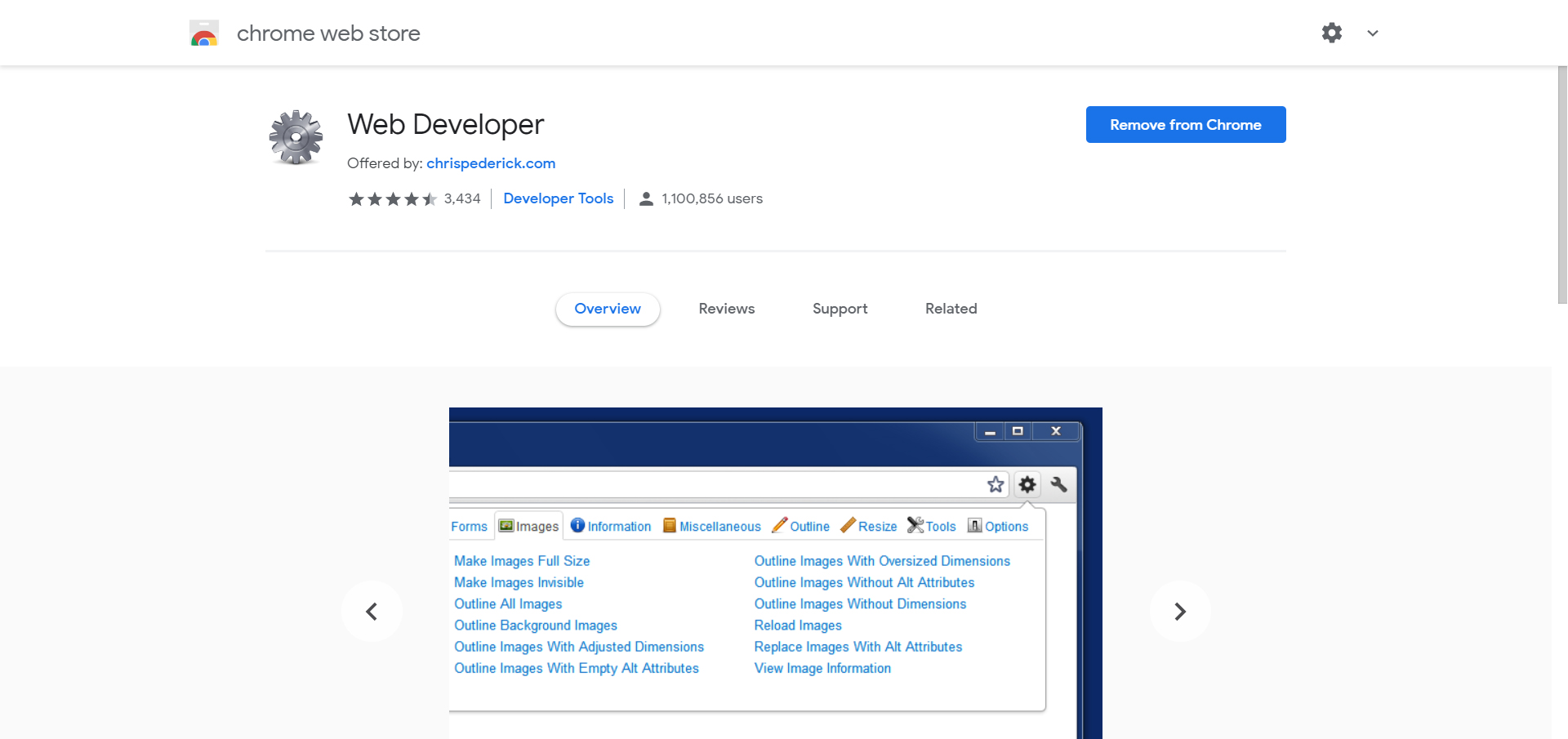Website extensions. Website extensions
