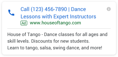 Google Expands Call-Only Ads With More Text