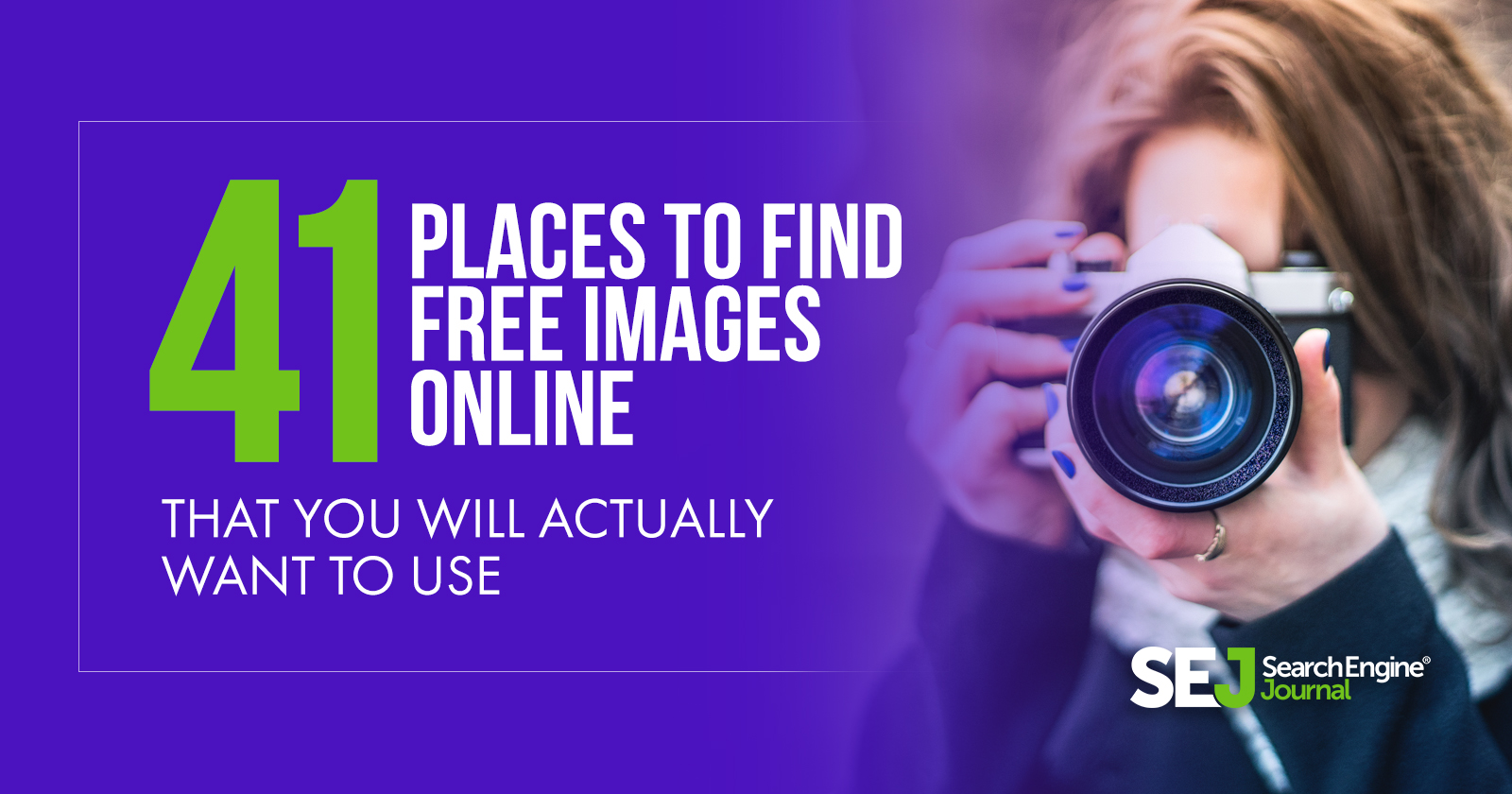 41 Places to Find Free Images Online