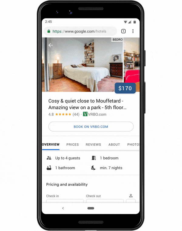 Google Expands Travel Searches to Include Vacation Rental Properties
