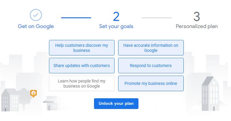 Google Asks Businesses to Set Their Goals in New GMB Onboarding Process
