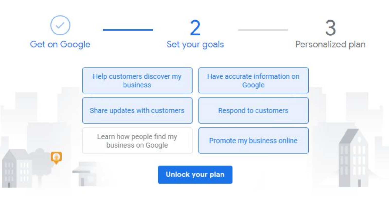 Google Asks Businesses to Set Their Goals in New GMB Onboarding Process