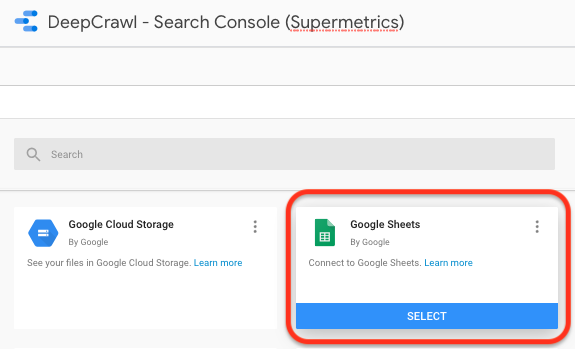 Data Studio Google Sheets connector