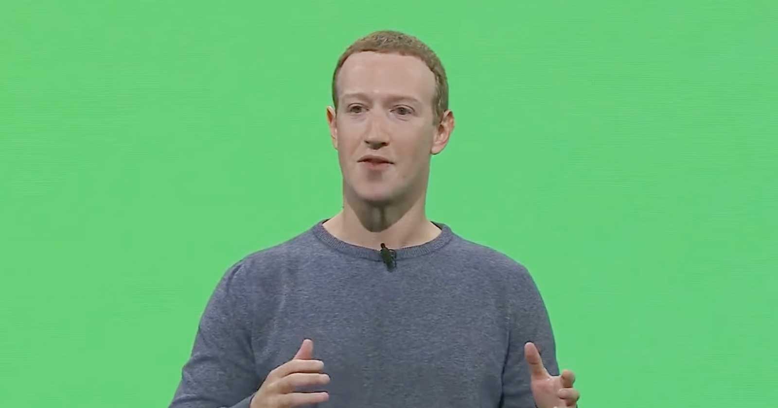 Mark Zuckerberg, CEO of Facebook at F8 Developer Conference 2019
