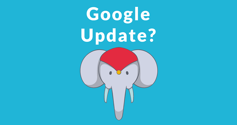 Google Infrastructure Update Right Now?