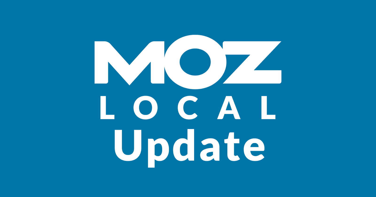 Moz Local Update