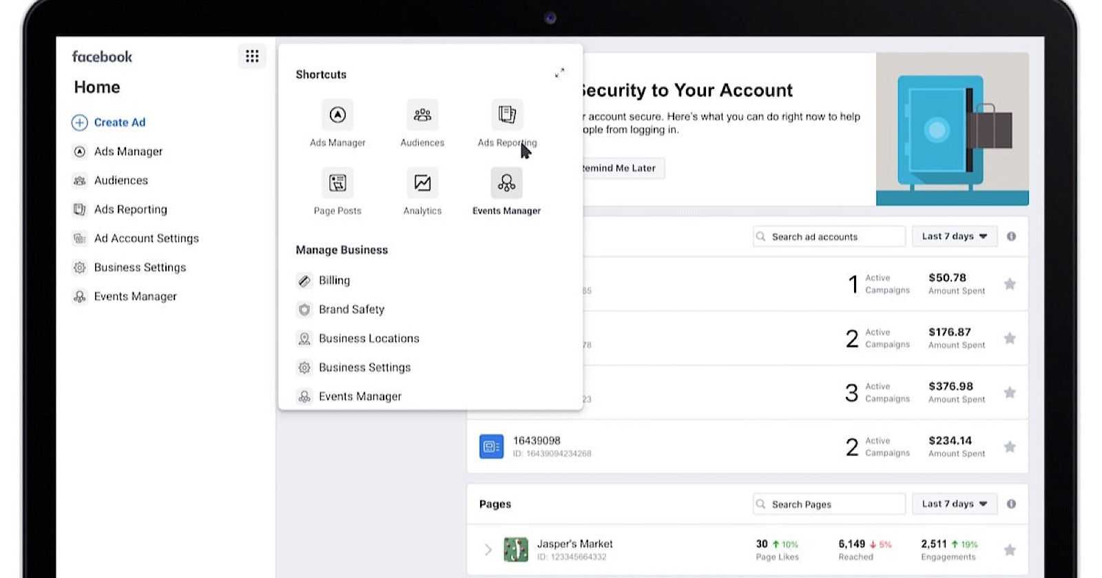 Facebook Updates Business Manager With Improved Design & Navigation