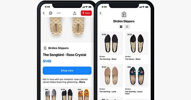 Pinterest Adds a Shopping Section to its Home Feed