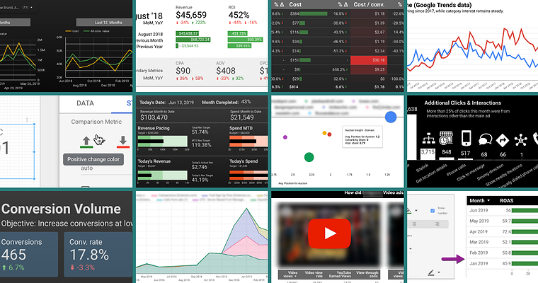 14 Essential Data Studio Visualizations for Paid Search Marketers