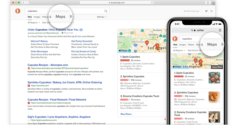 DuckDuckGo Improves its Maps Experience With Several Key Upgrades