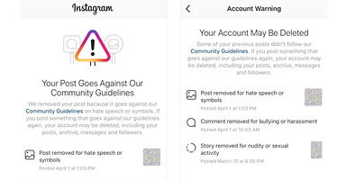 Instagram to Warn Users if Their Account is At Risk of Being Disabled