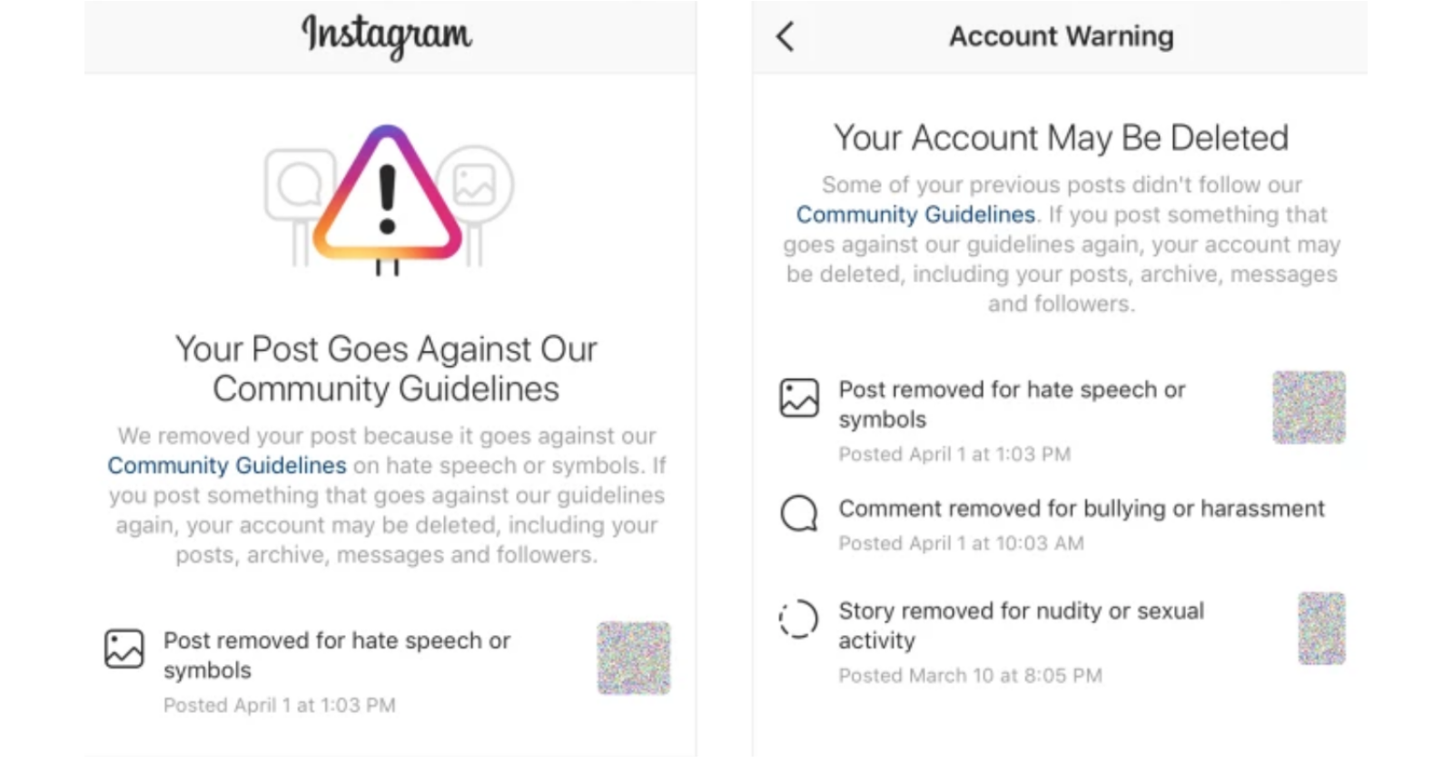 Instagram to Warn Users if Their Account is At Risk of Being Disabled