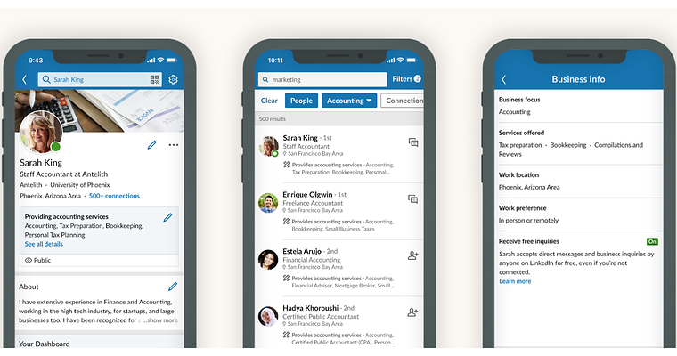 LinkedIn Users Can Now List the Services They Offer on Their Profile