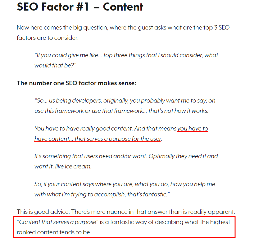 The #1 Factor That Will Help Your Content Rank in Google