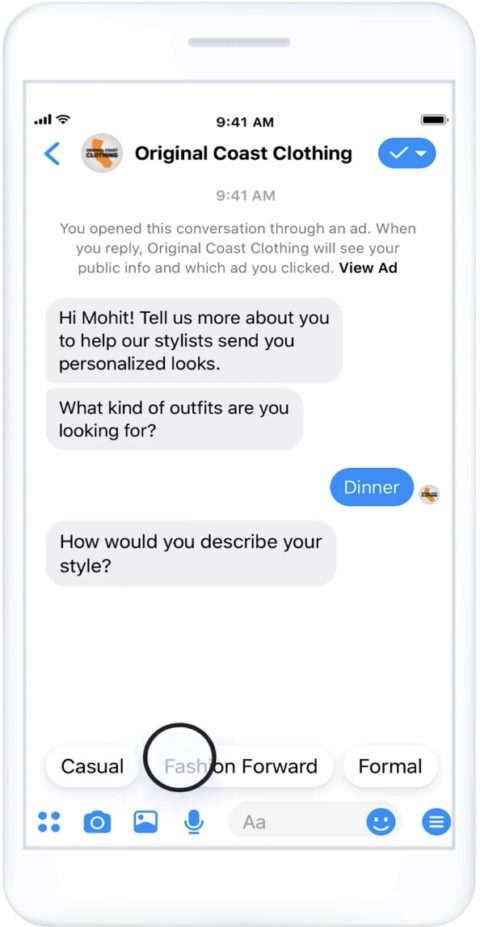 Facebook Rolls Out Automated Lead Generation in Messenger