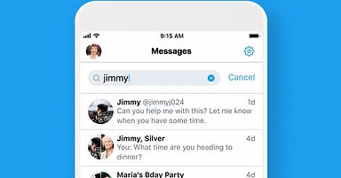 Twitter is Rolling Out a Search Bar for Direct Messages