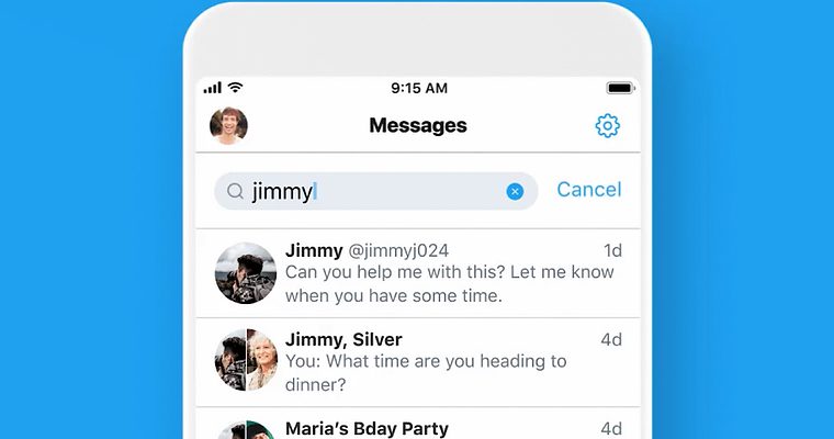 Twitter is Rolling Out a Search Bar for Direct Messages