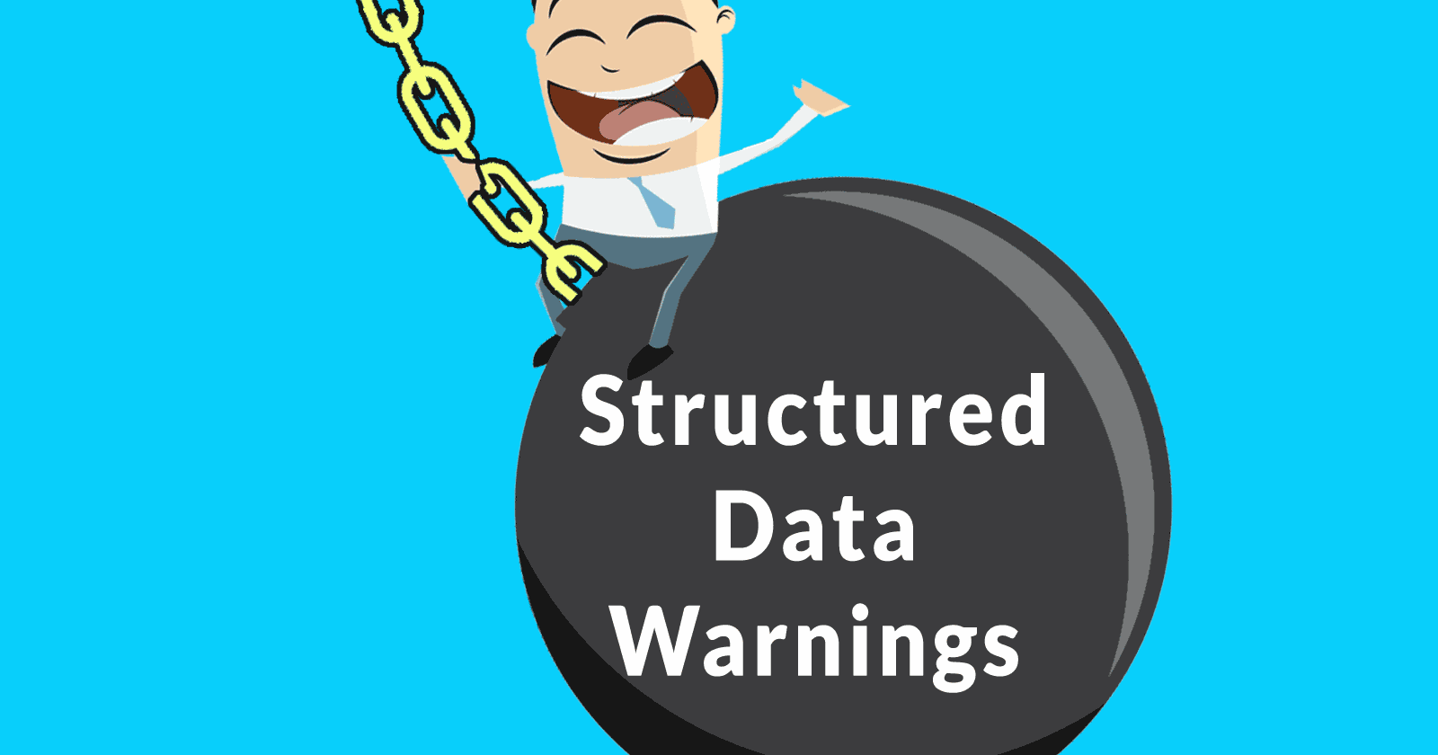 Google structured data warnings