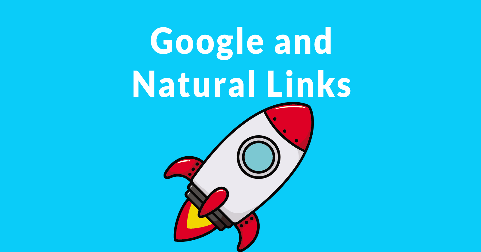 Google and natural links in search marketing