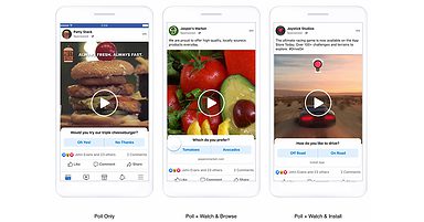 Facebook Rolls Out New Types of Interactive Mobile Ads