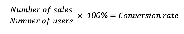 Conversion Rate Calculation