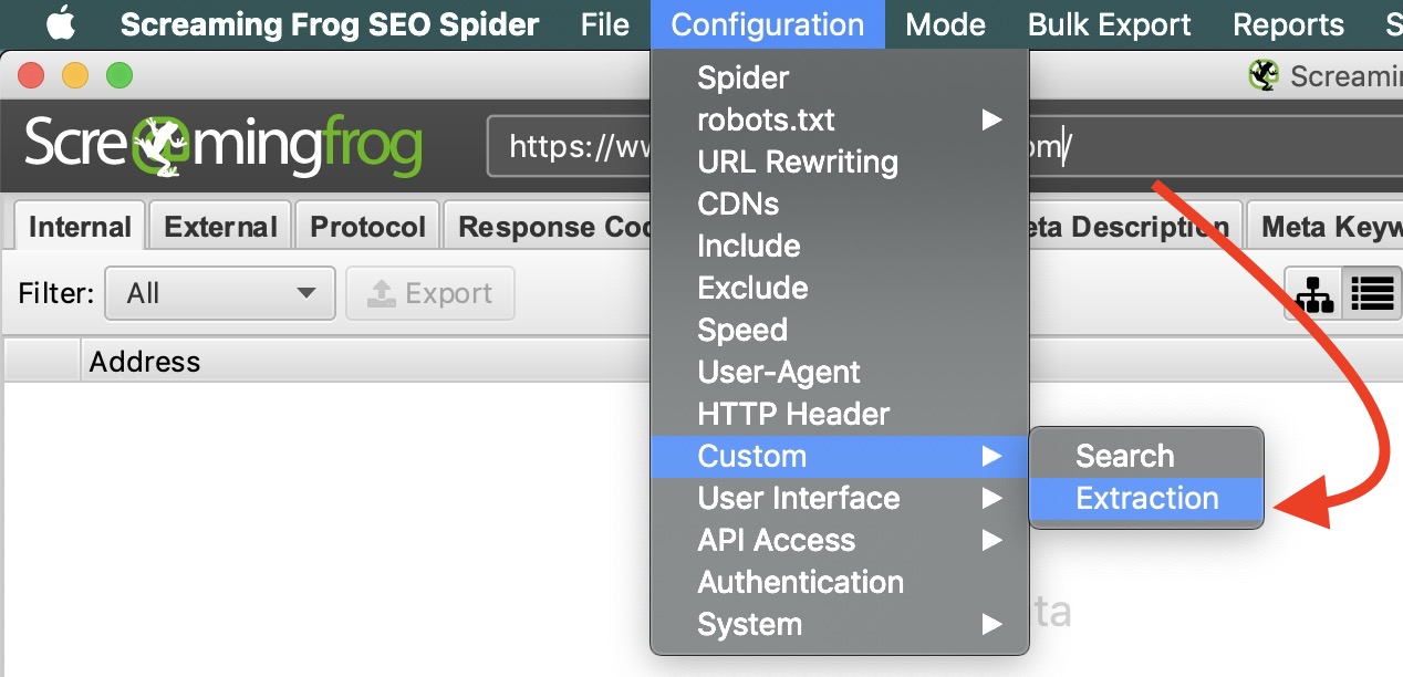 3 setup xpath extraction