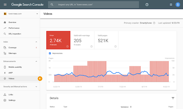 Google Search Console Adds New Reports for Video Search Results