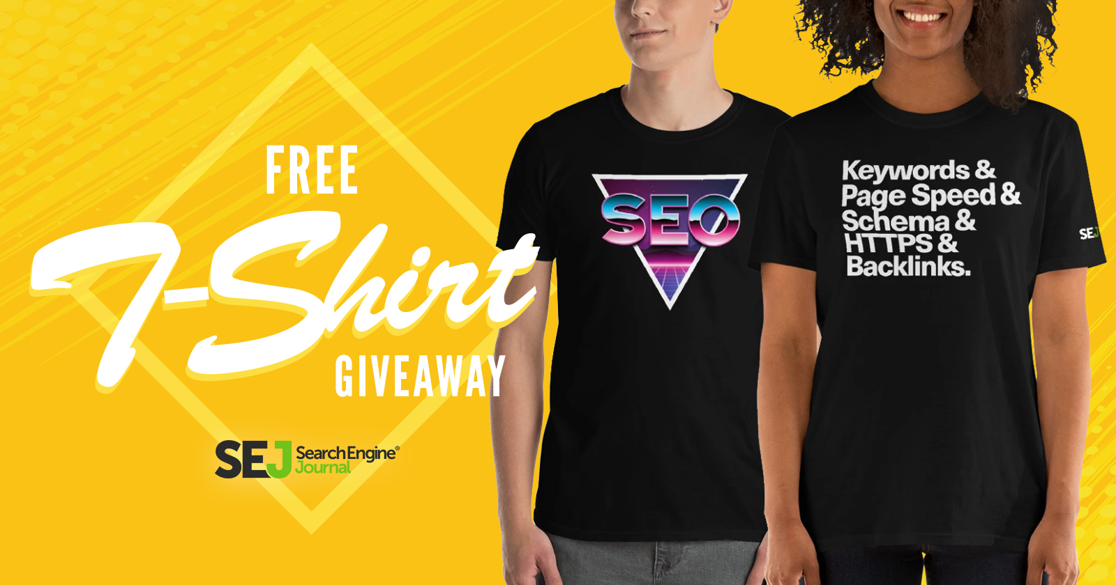 Search Engine Journal T-shirt Giveaway