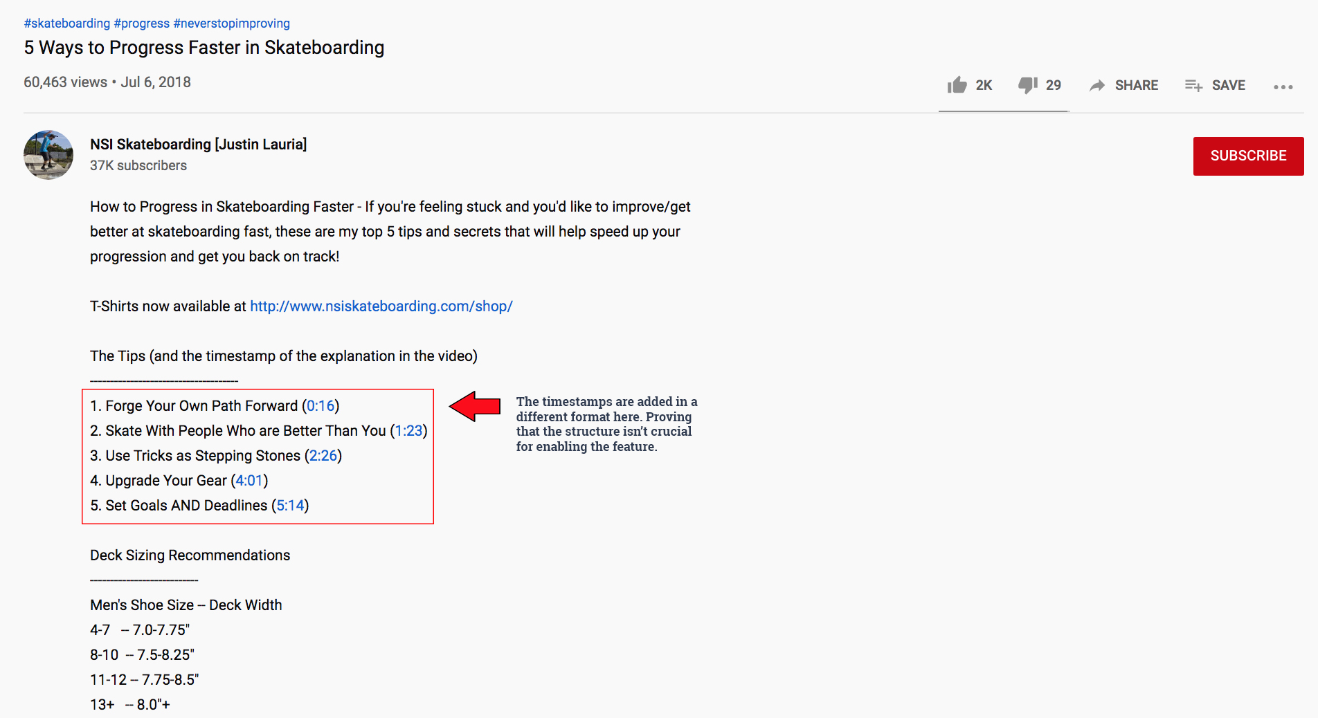 How To Add Timestamps To Your Videos