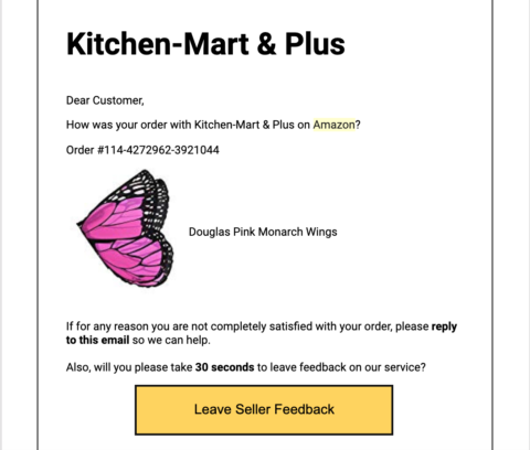 Amazon Feedback